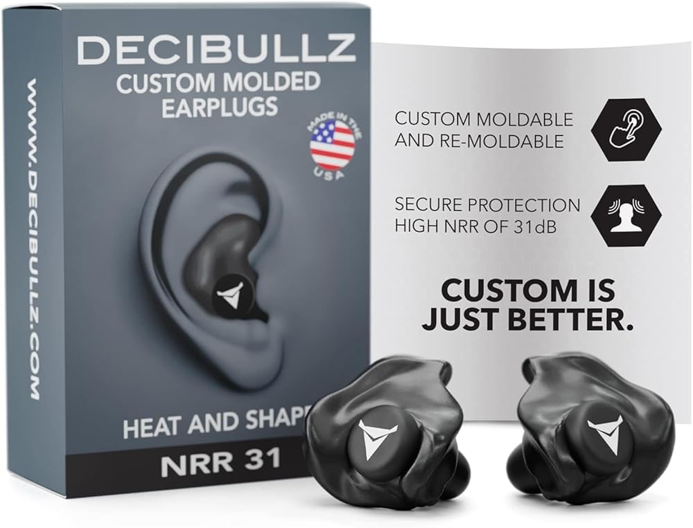 Decibullz custom molded earplugs
