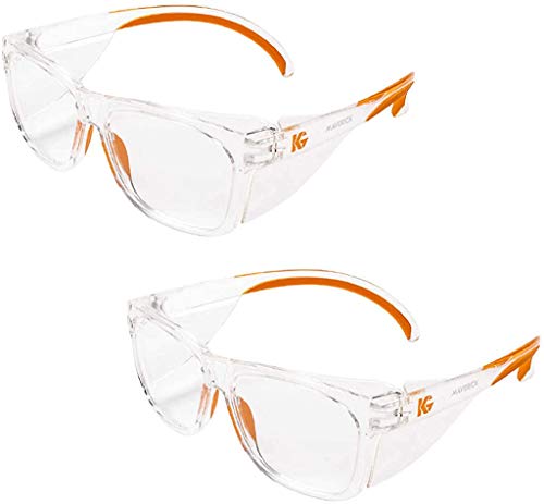 KleenGuard Maverick Clear Anti-Fog work safety glasses