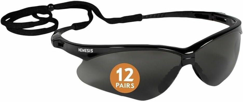 KleenGuard Nemesis Smoke Anti-Fog work safety glasses