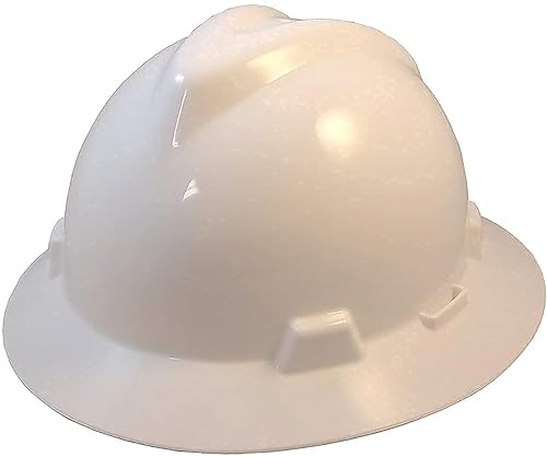 MSA V-Gard Full Brim Hard Hat
