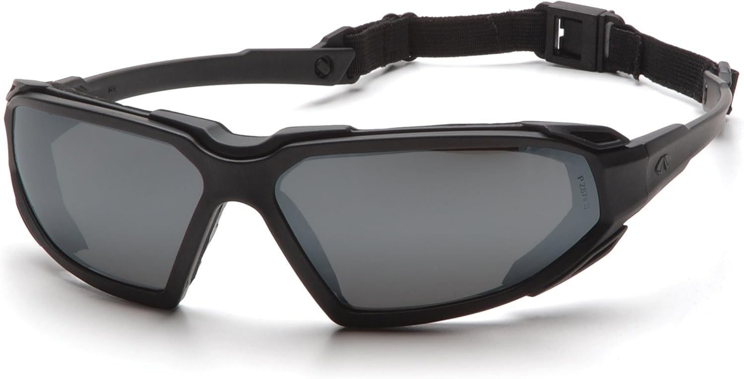 Pyramex Highlander Gray Anti-Fog work safety glasses