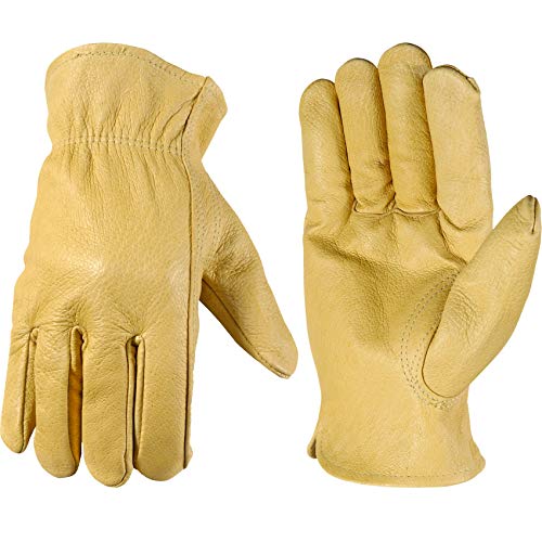 Wells Lamont Grain Cowhide Leather work work gloves